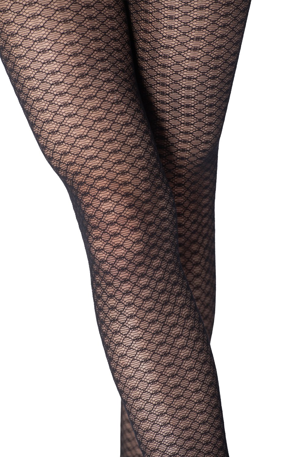 METALLIZED BEEHIVE TIGHTS