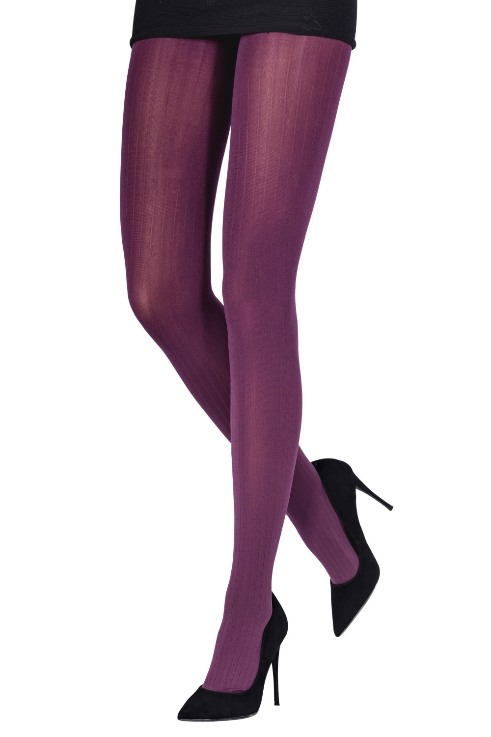 Amscan 397287.14 Party Perfect Team Spirit Footless Adult Tights Accessory,  Purple, One Size