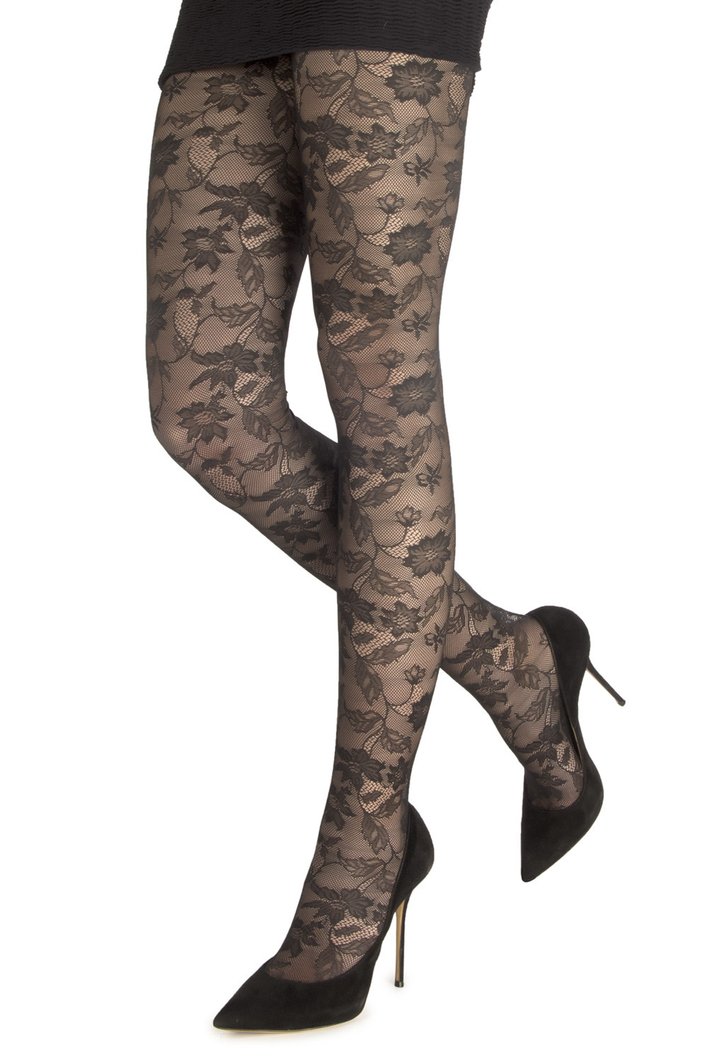 Contemporary Lace Tights, Tights & Hosiery, Women