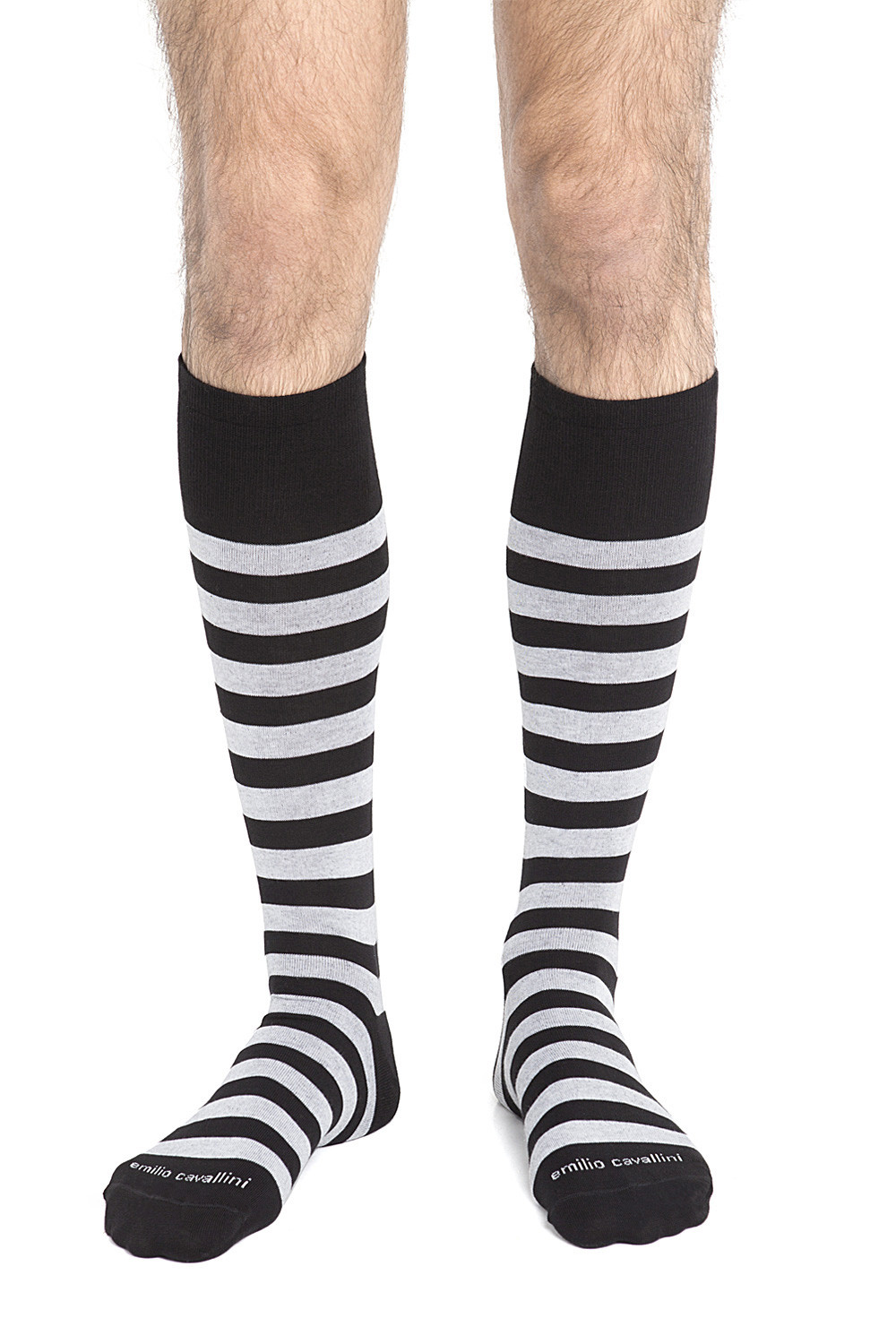 Horizontal Stripes Socks, Socks, Men