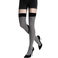 Basic Cotton Over The Knee Tights | Tights & Hosiery | Women | Emilio ...